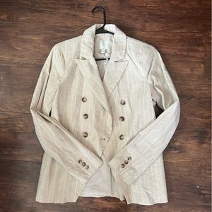NWT Joie Striped Blazer Size Medium